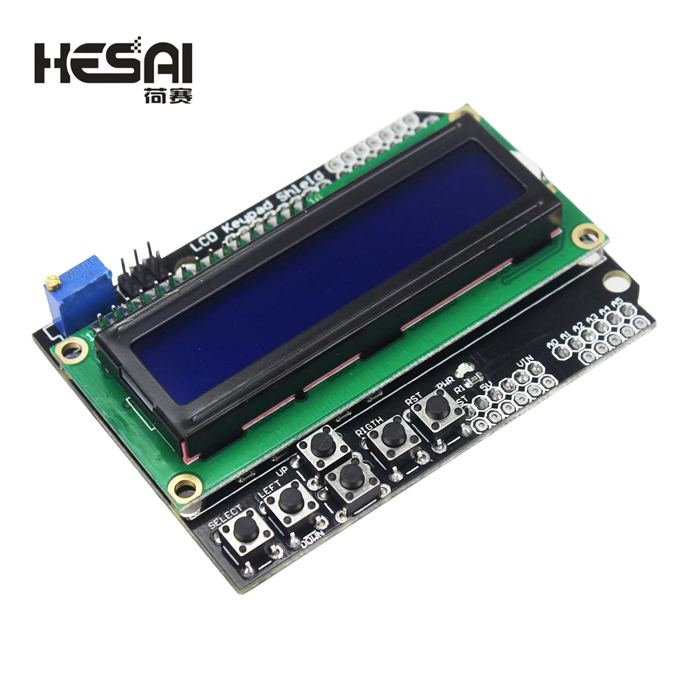 

LCD Keypad Shield LCD1602 LCD 1602 Blue Screen Module Display For Arduino Diy Kit