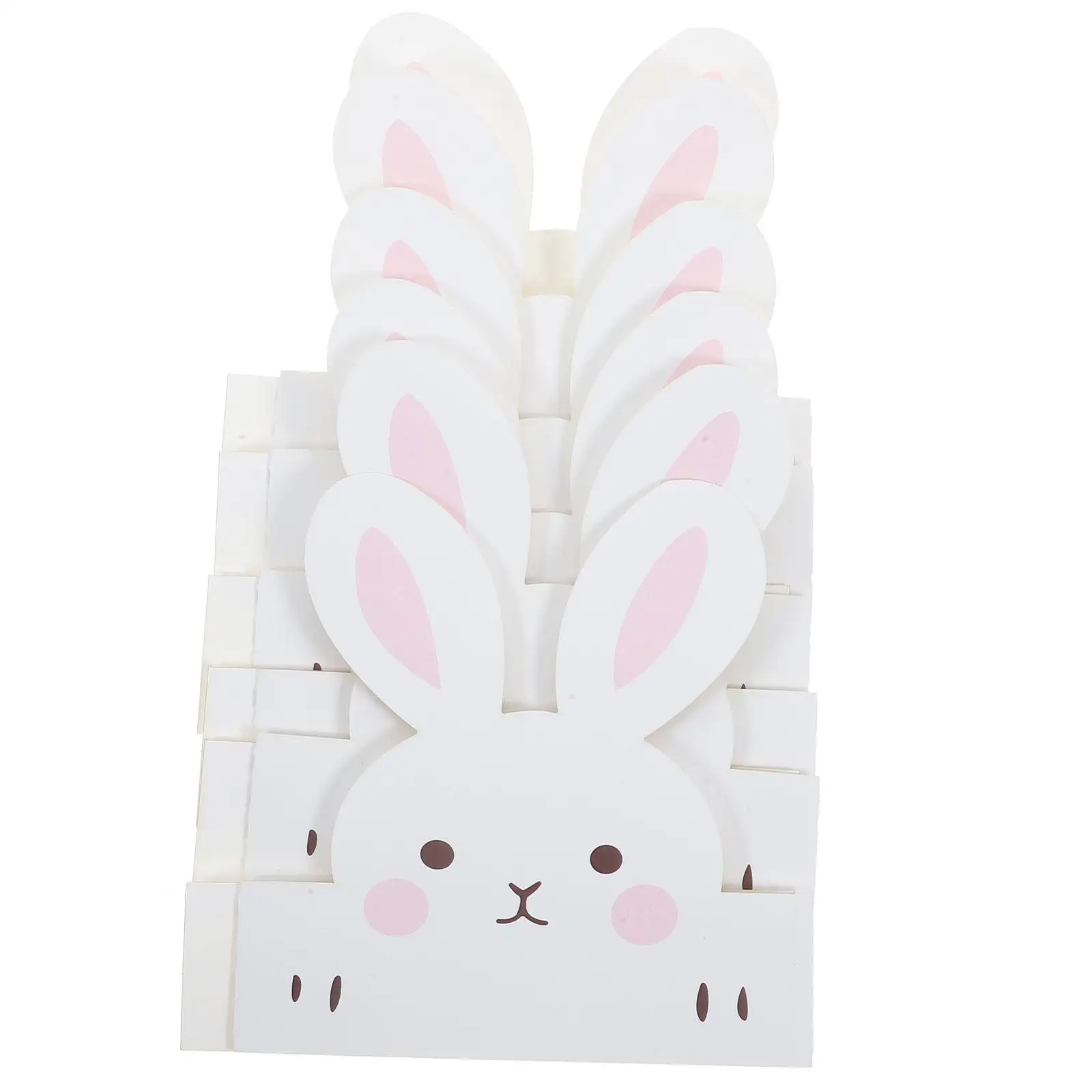 

6 Pcs Ears Party Hats Rabbit Ear Crown Easter Headwear Bunny Crown Paper Props Lightweight Birthday Child Toy Costumes