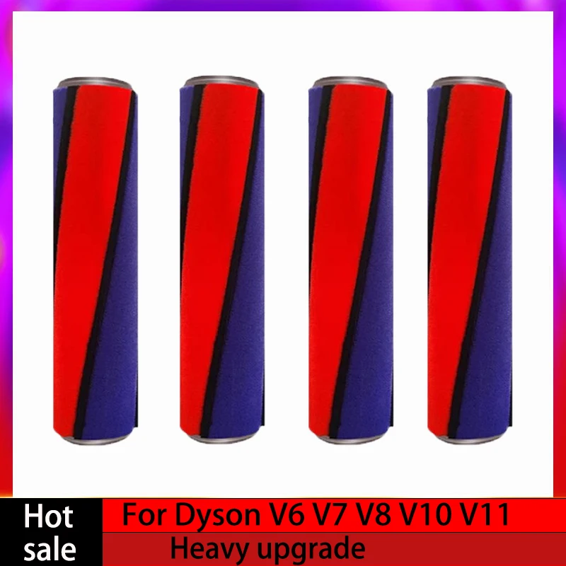 

For Dyson V6 V7 V8 V10 V11 Vacuum Soft Roller Cleaner Head Main Brush Accessories Spare Replacement Parts Kit Pack