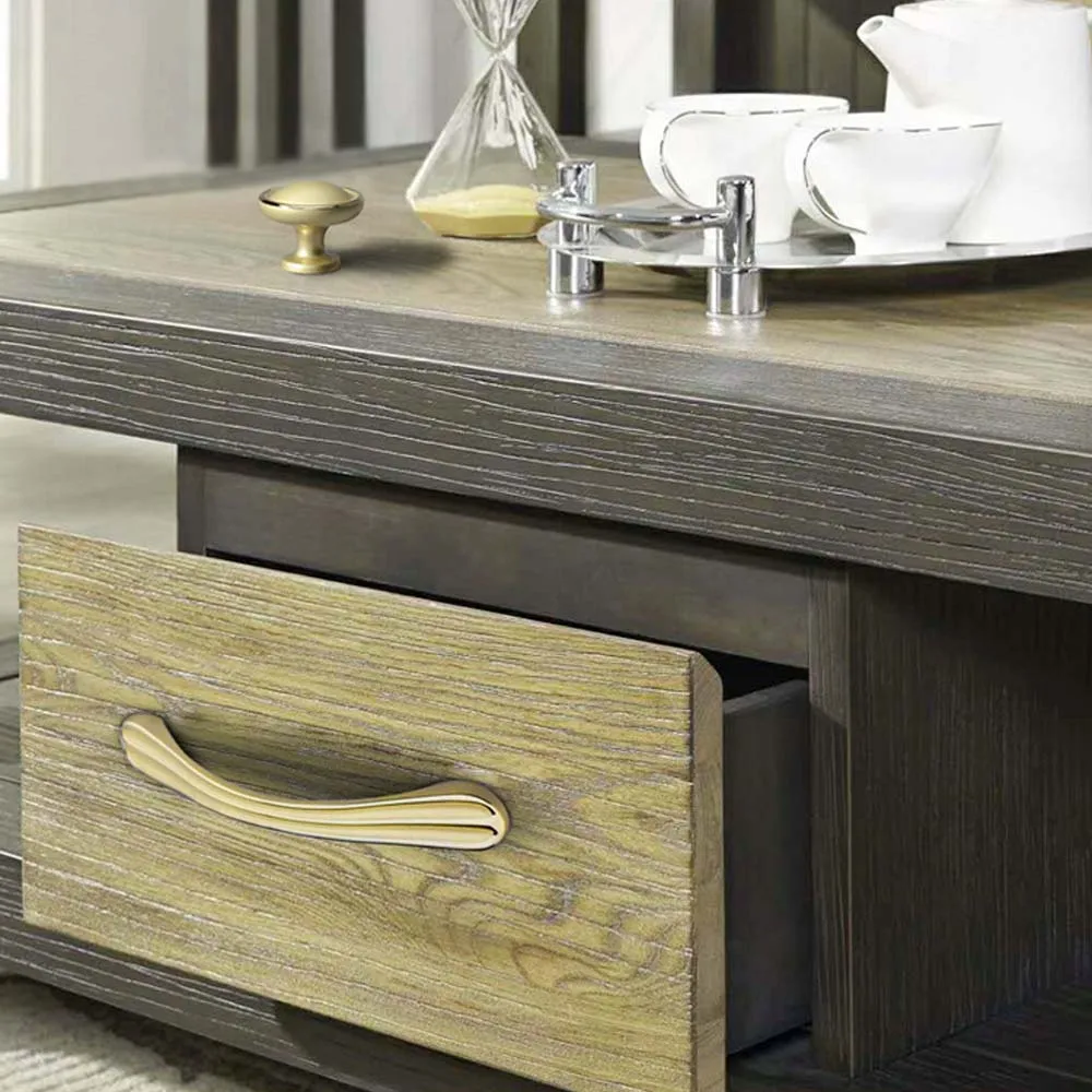 Nordic Wardrobe Handle High-end Modern Minimalist European Cabinet Door Handle Light Luxury Drawer Cabinet Single Hole Handles