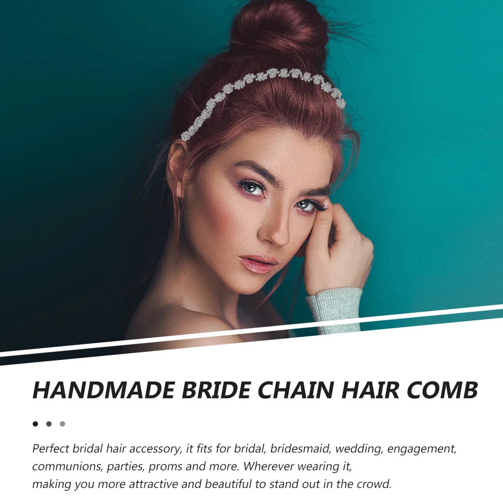 

Hair Comb Simple Headpiece for Women Wedding Accessories Bridal Combs Decorative Miss