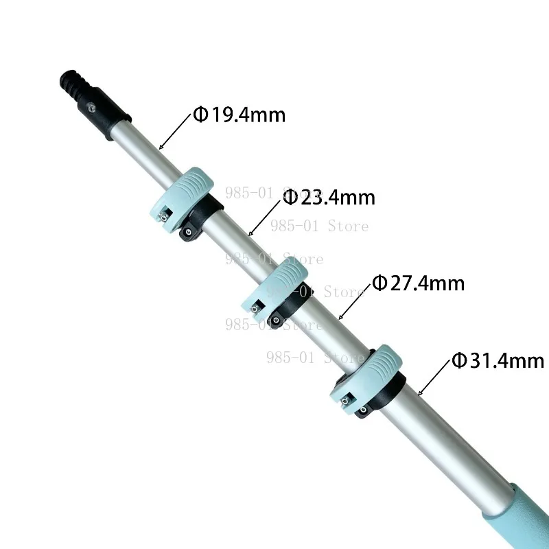 Multi-Purpose Telescopic Handheld Pole Extendable Window Cleaning Pole Paint Roller Handle