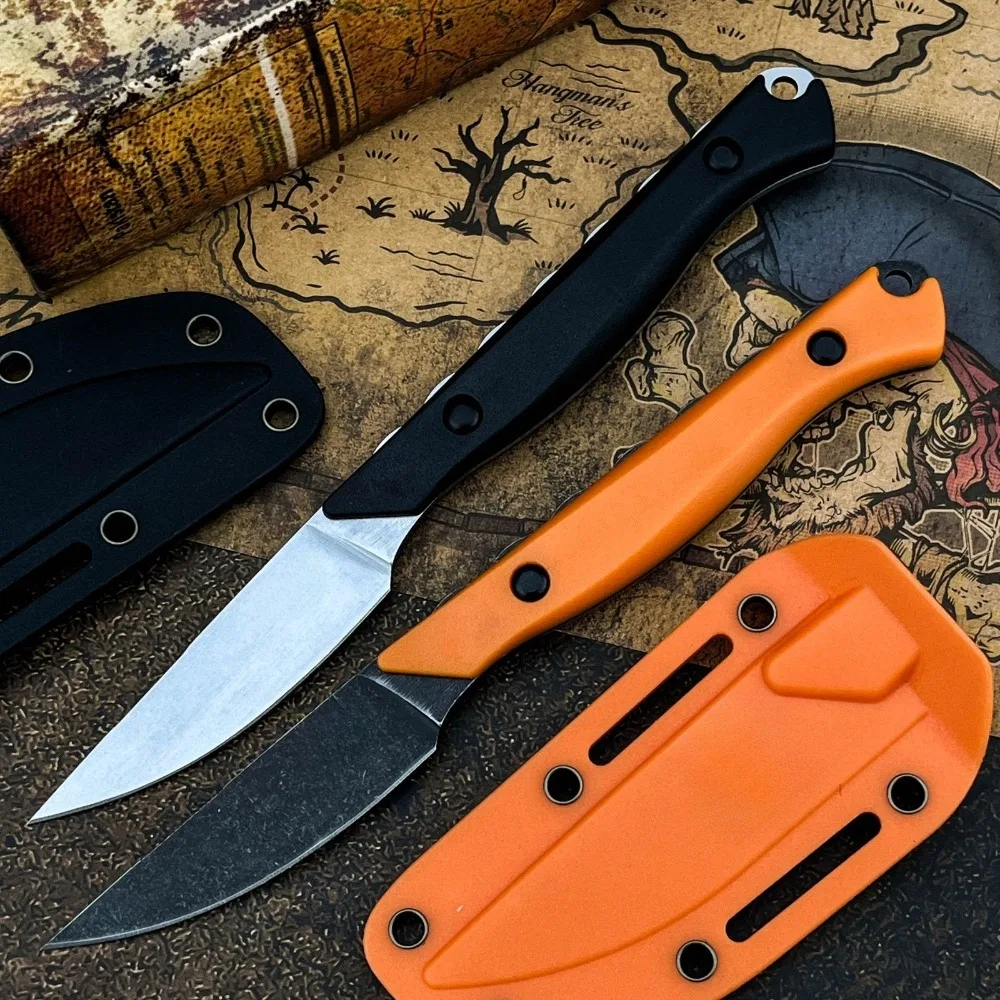 

Рыболовный нож высшего качества 15700, новый стиль, с фиксированным лезвием из стали 8Cr13MoV, рукоять из нейлонового волокна, прямой нож для разделки и нарезки