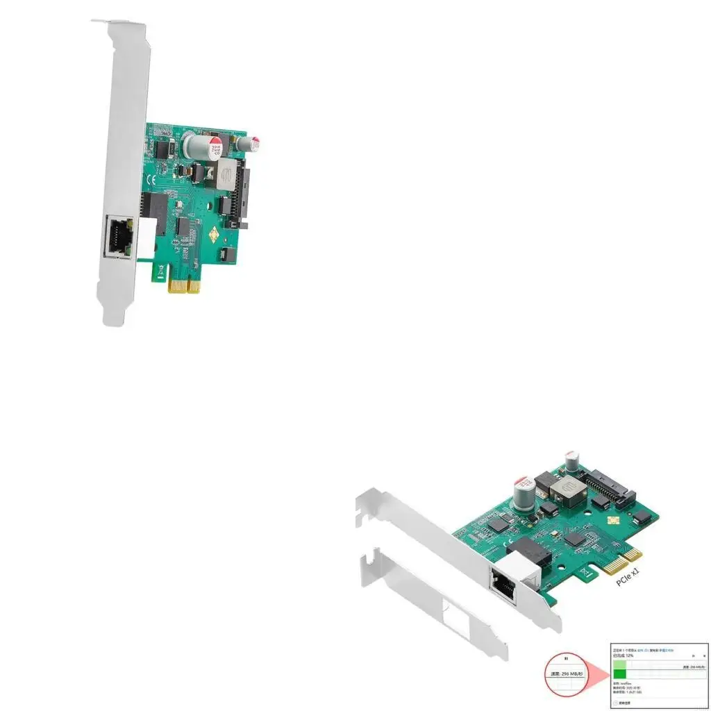 

Однопортовая сетевая карта POE от 900F PCIE до 2 Чип карты визуального захвата I225