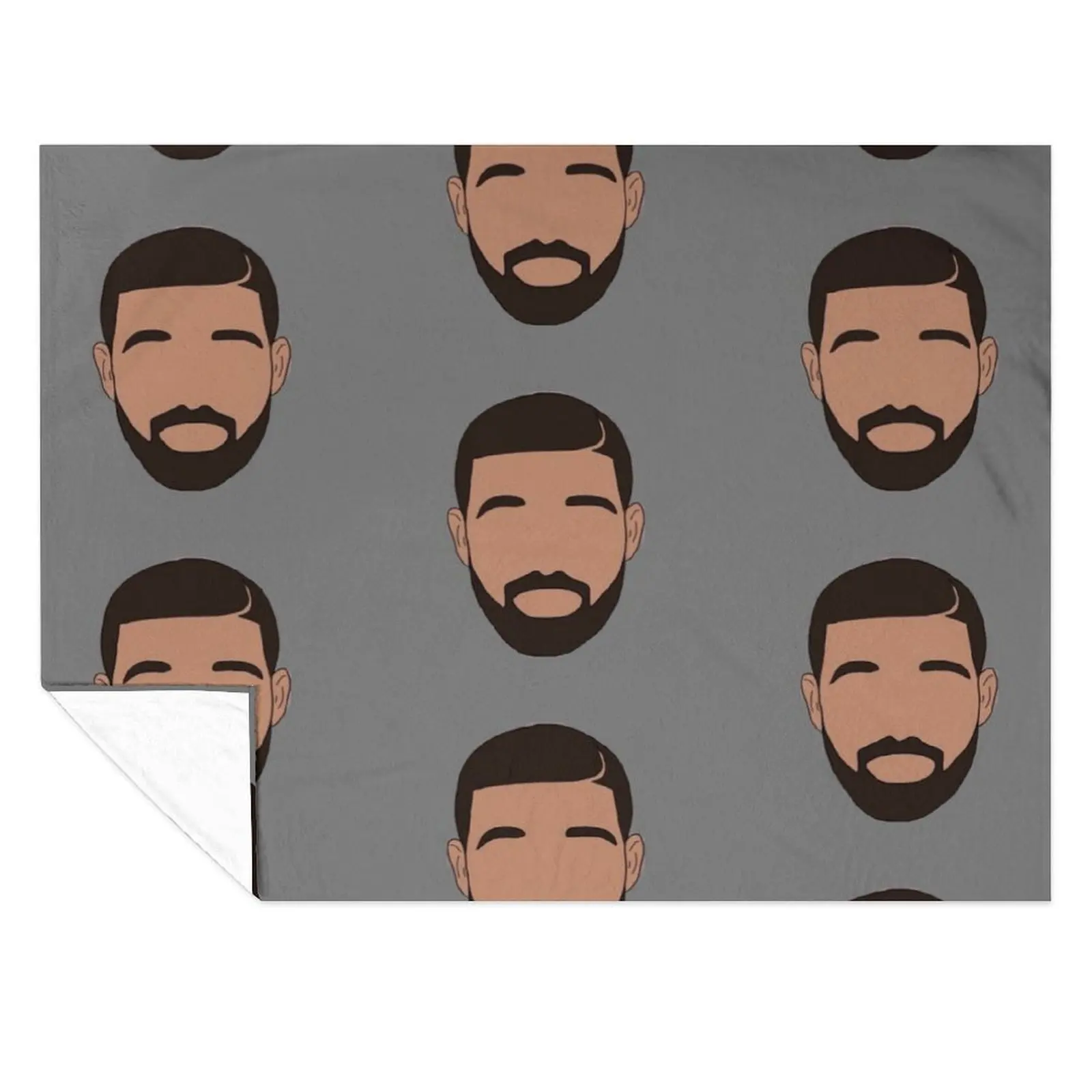 

Drake head Throw Blanket Sofa Quilt Hair Blankets For Bed Blankets