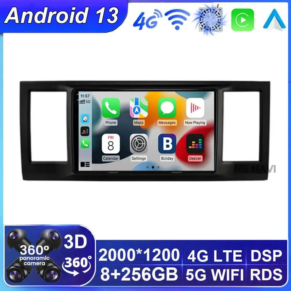 

Android 13 For VW Volkswagen Caravelle 6 T6 2015 - 2020 DSP Car Radio Multimedia Video Player Auto Carplay Navigation GPS DVD