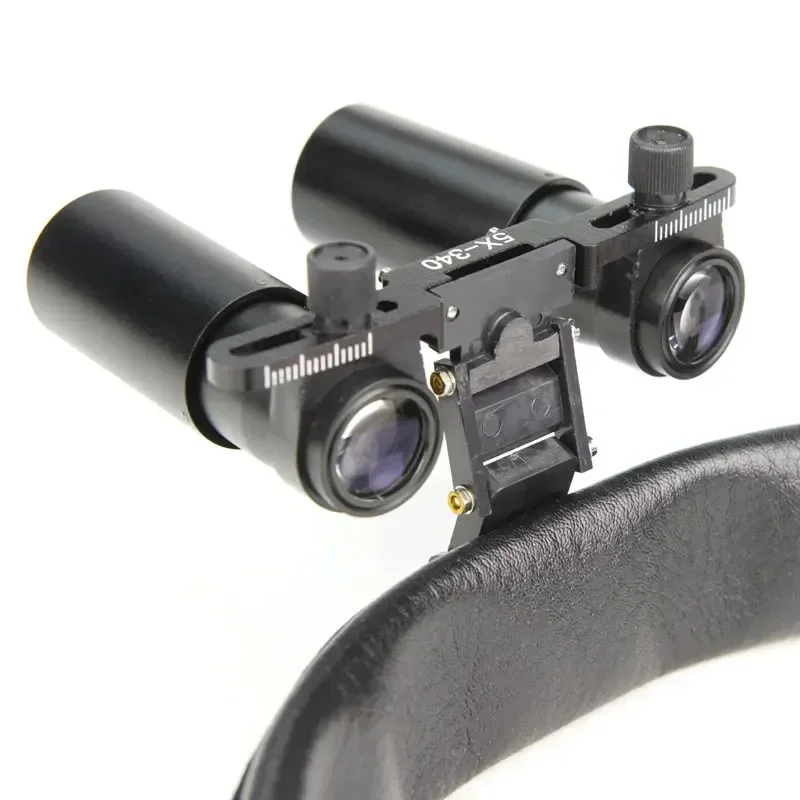 5X الأسنان Loupes نظارات مكبرة مسافة العمل 500 420 340 مللي متر جراحة المكبر مساعدة اليد لحام لحام المشبك