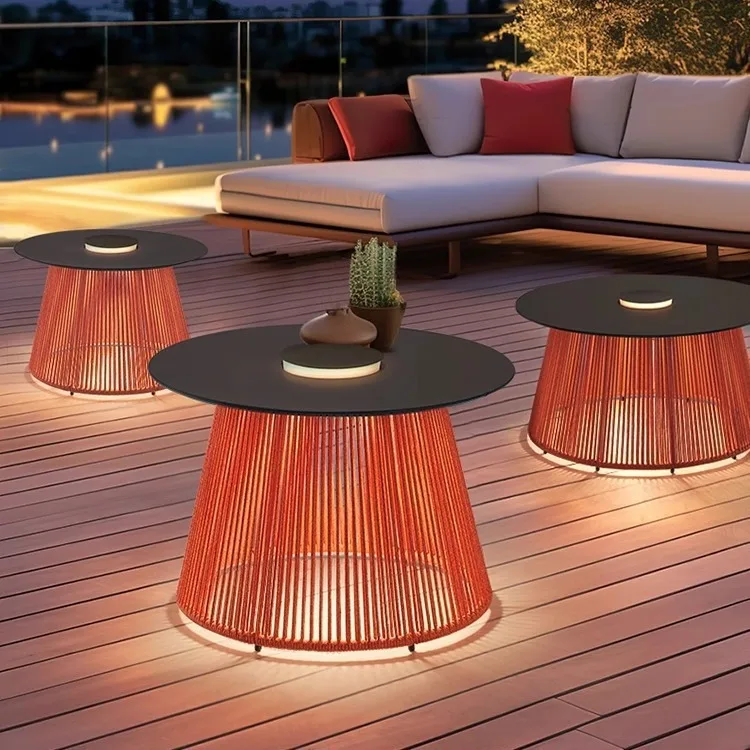 ไฟโต๊ะกาแฟ ไฟโซลาร์กลางแจ้ง ไฟสวน ไฟระเบียง ไฟสร้างบรรยากาศ ไฟสวนระเบียง