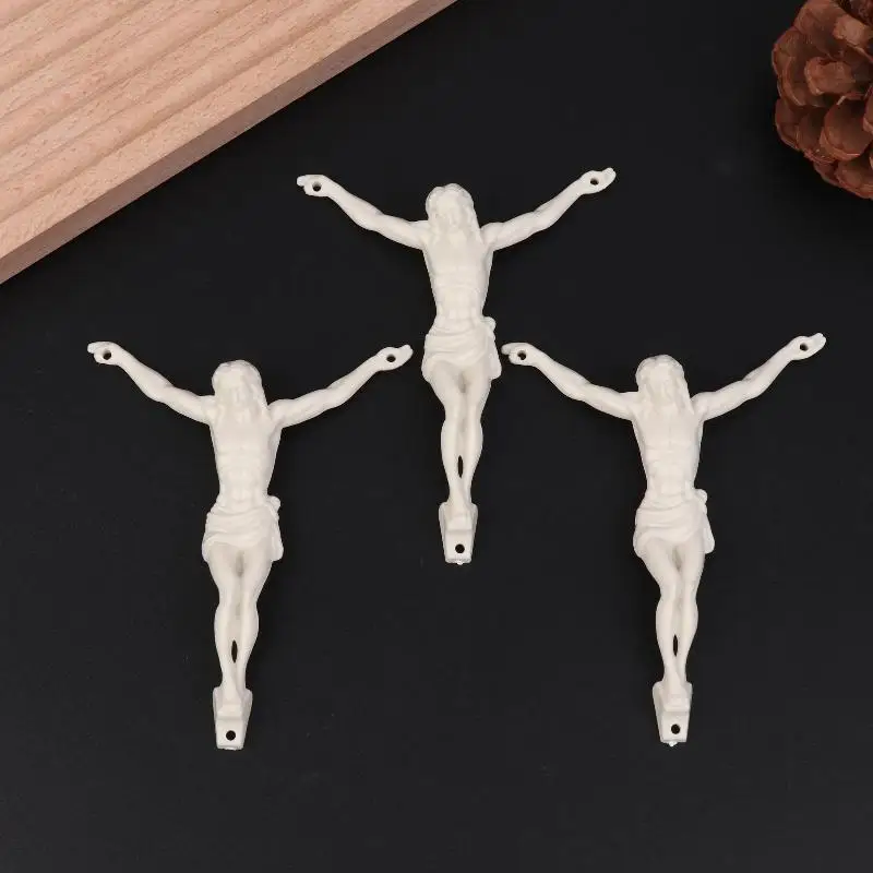 1/3Pcs Jesus Figurine Pendant For DIY Jewelry Craft Accessories Housewarmings Gift Present Decoration