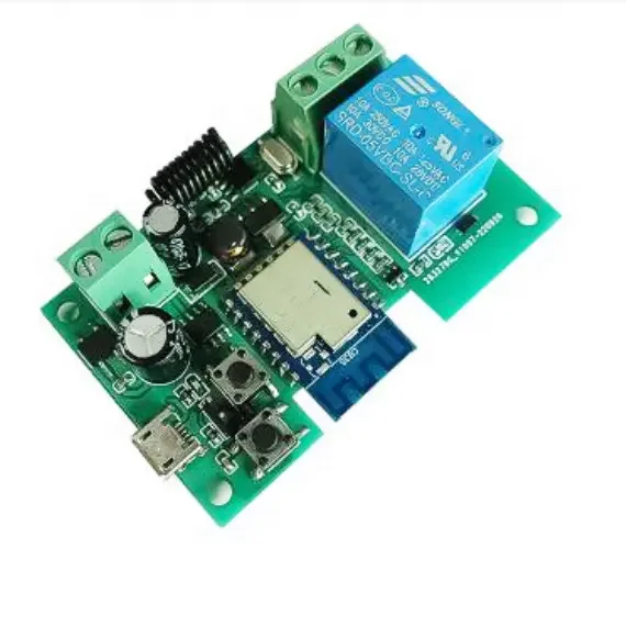 

Factory Price Smart Wireless Connectivity Door Open Relay Module 1CH Relay with RF433 PST-TYWB-1CH