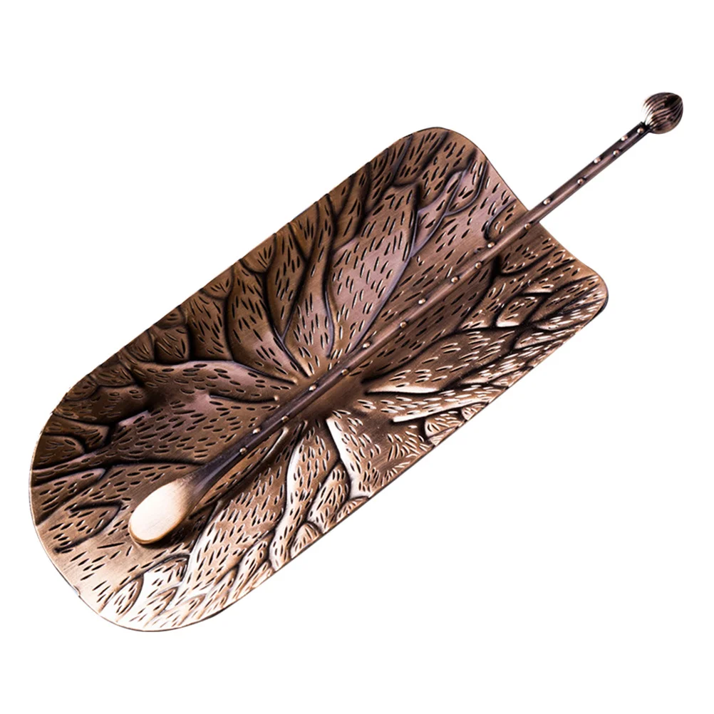 

1 комплект, ложка для кофейных зерен из сплава премиум-класса, ложка для сахарного зерна, чайные аксессуары, поставка чайной церемонии, маленькая металлическая ложка