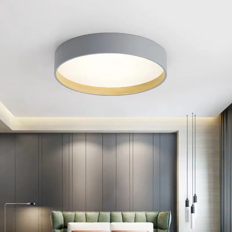 Led Ceiling Lamp Bedroom Kitchen Hallway Light Modern Minimalist Atmosphere Lighting Indoor Home Decoration Lighting Fixtures