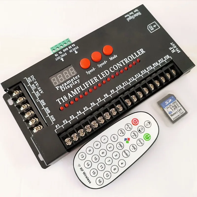 Self programming controller advertising light controller single color/seven color controller decorative light controller