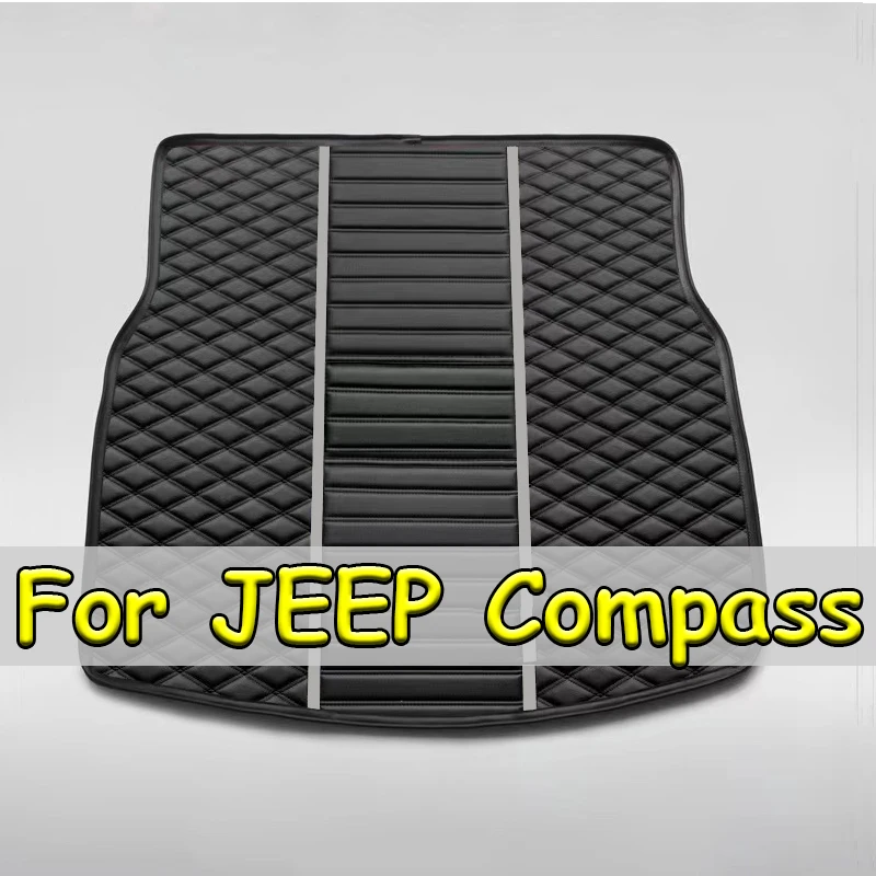 Коврик для багажника автомобиля для JEEP Compass 2007-2017 08 09 10 11 12 13 14 15 16, пользовательские автомобильные аксессуары, украшение интерьера автомобиля