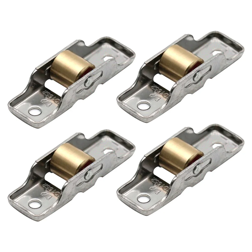 Stainless Steel Door Rollers Sliding Door Pulley Set Sliding Door Rollers Fits 14mm 16mm Pulleys Complete Installation Set