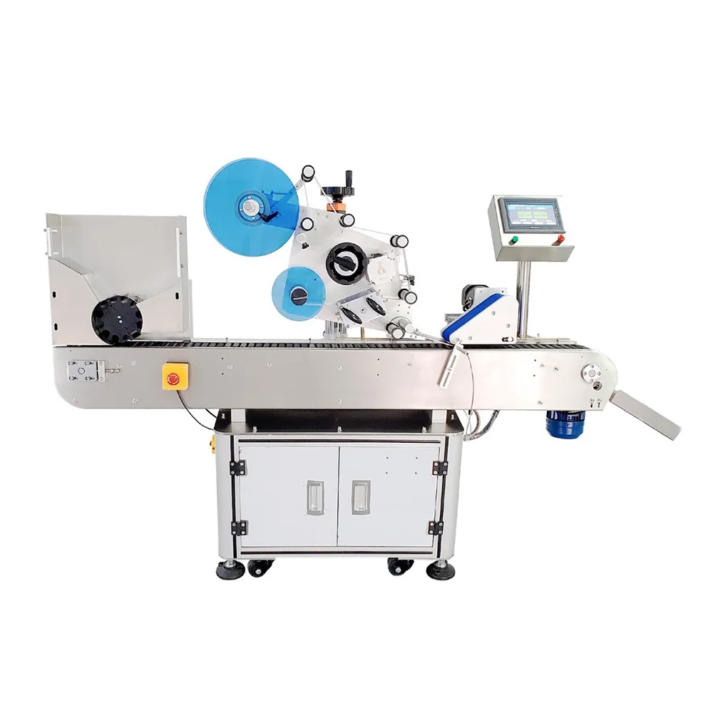 سهلة التشغيل آلة الملصقات اللاصقة آلة وضع العلامات الأوتوماتيكية عالية السرعة #1