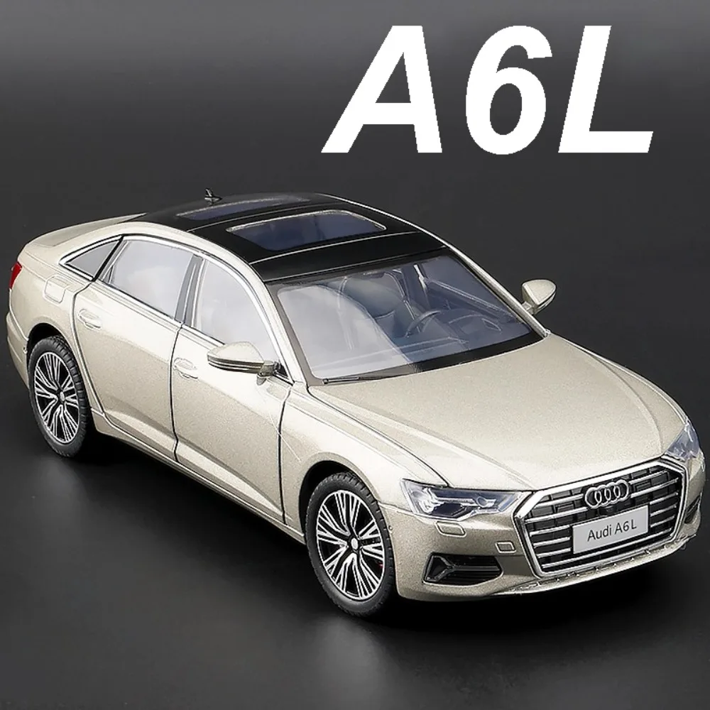 1:24スケール A6L Q5 おもちゃ スポーツカーモデル ダイキャスト合金 ドア開閉 ホイールプルバック ミニチュア車両 子供向けコレクターズアイテム