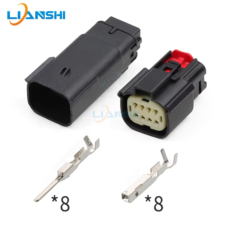 33482-4801 male and female 33472-0801 is an 8-hole connector suitable for Buick Chevrolet turn signal plugs