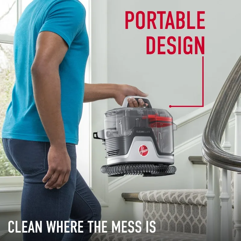 Hoover CleanSlate Portable Carpet and Upholstery Pet Spot Cleaner, FH14010