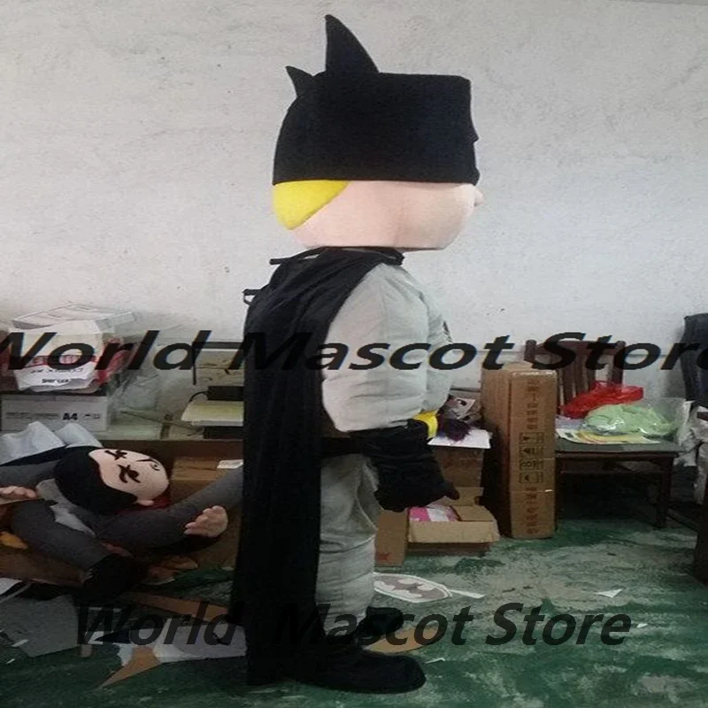 Anime Hero Mascot Costumes Bat Man Cosplay Adult Chase Fancy Dress Birthday Character Mask Party Halloween Carnival Apparel