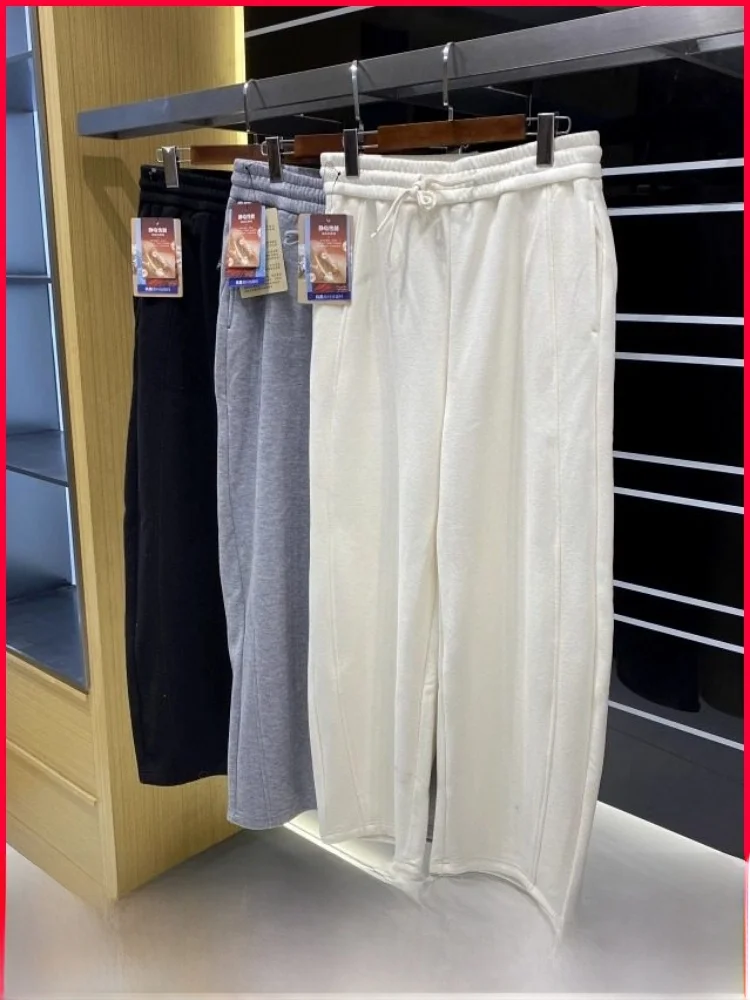 

Теплые утепленные флисовые брюки с 3D-кроем для мужчин и женщин, осенне-зимние, модные, прямого кроя