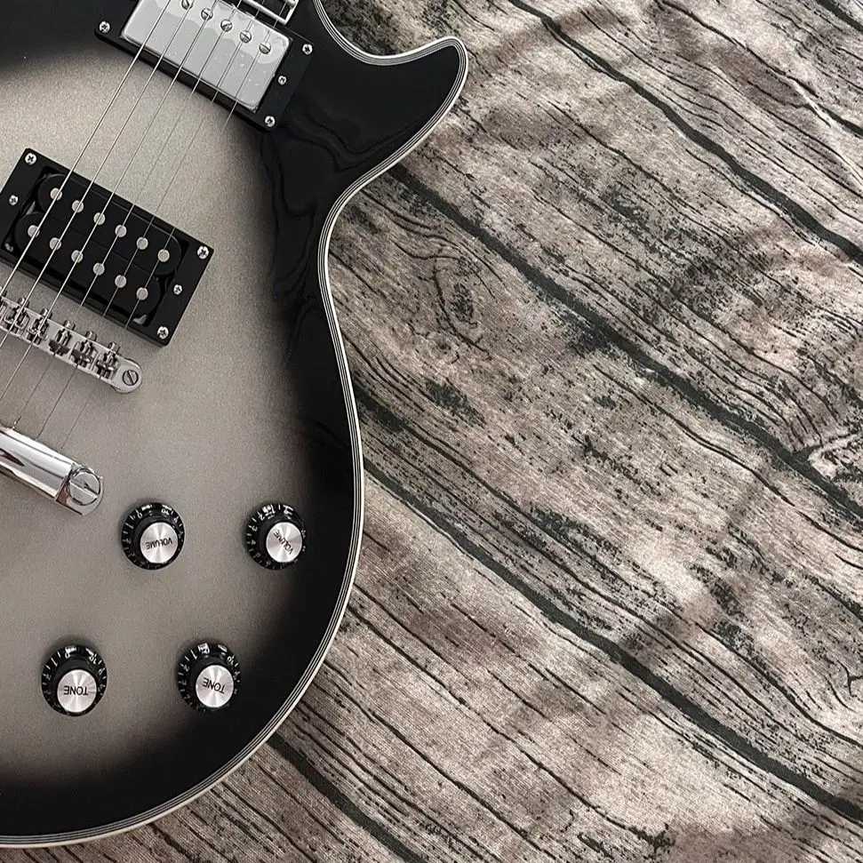 Adam  Custom Limited Edition Art Collection Frank Antique Silverburst guitar，high quality
