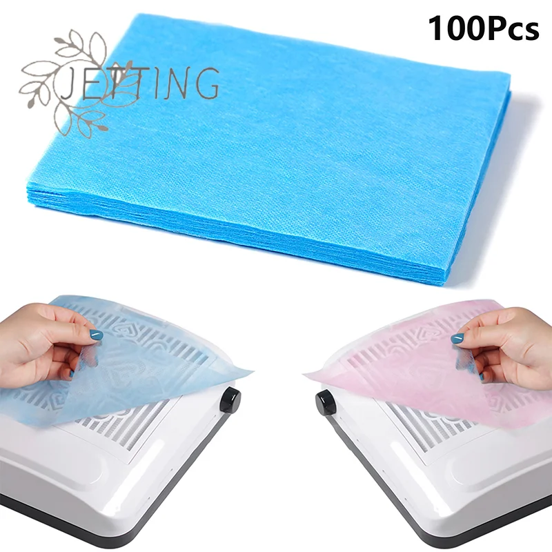 Hot 100pc Nail Vacuum Clean Collector Filter Paper Dustproof Replace Nail Vacuum Clean Filter Paper Manicure Machine Dust Access
