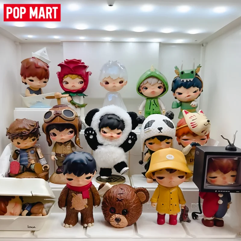 

POP MART Genuine Hirono Full Set Series Mystery Box Blind Box Guess Toys Bags Ornaments Figurines Home Decor Desktop Dolls Gifts
