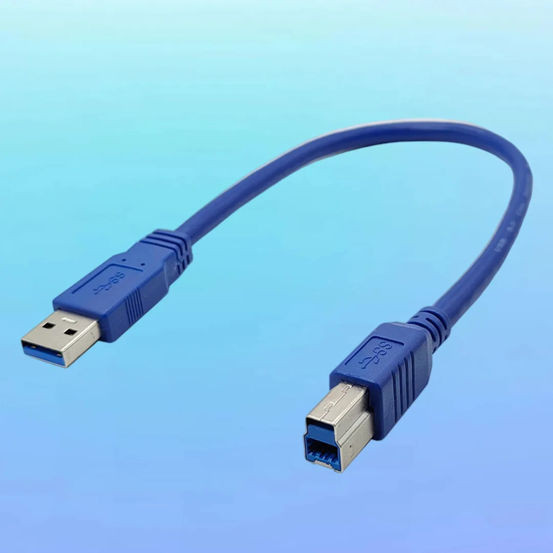 10FT USB 3.0 Cable Type A Male to Type B Male Scanner USB3.0 High Speed Print Data Cord For HDD Digital Camera Webcam Printer 5M