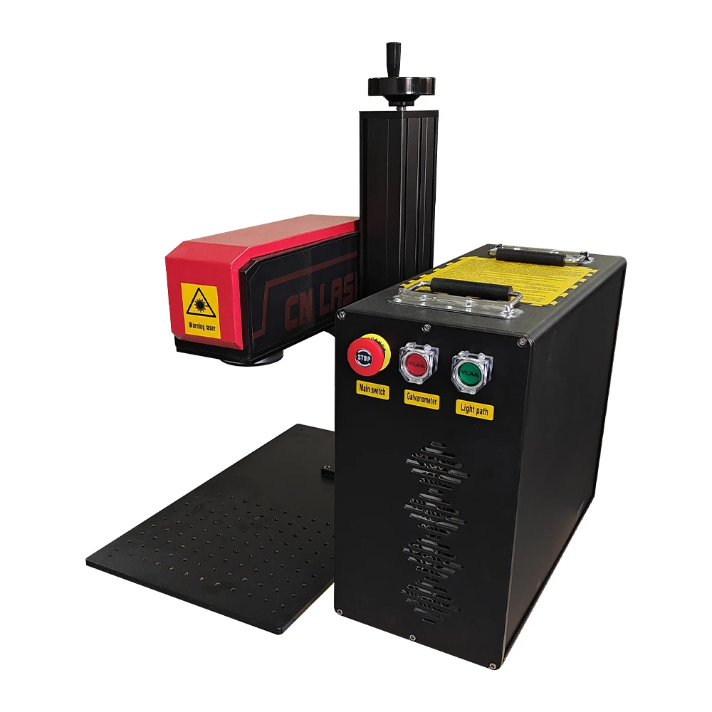 60w 100w Mark Metal  Engraving Machine 3d Fiber  Marking Machine Price