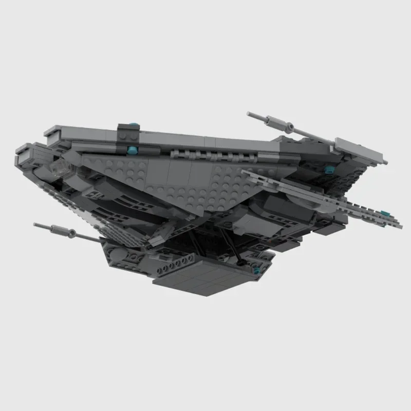 Moc อาคารอิฐทหารรุ่น 1:250 Elite Starry Fighter เทคโนโลยี Modular Blocks ของขวัญของเล่นเด็ก DIY ชุดประกอบ