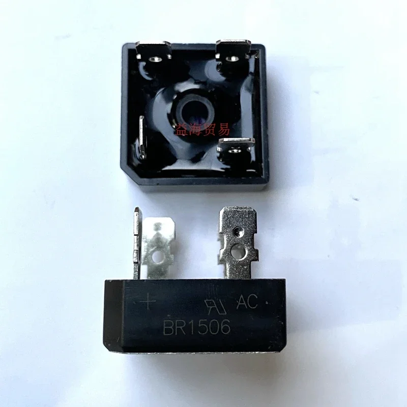 5PCS/LOT BR1506 BR2506 MP256 600V25A New original rectifier bridge stack diode square bridge