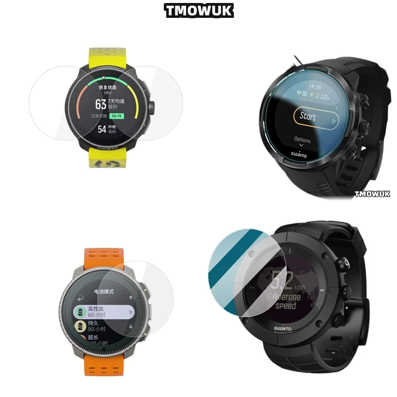 

For Suunto 5 7 9 Peak Pro Race S 45mm 49mm OCEAN Traverse AlphaTempered Glass Screen ProtectorHD AntiScratch9H Hard