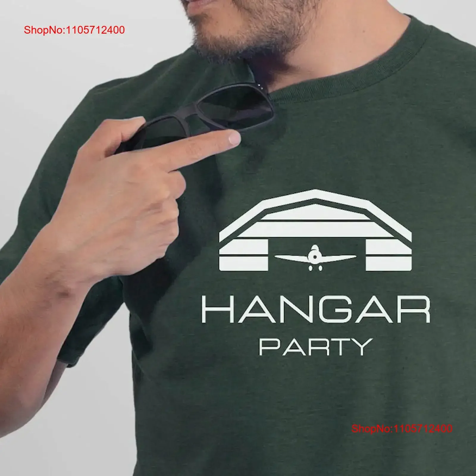 Hangar Party T Shirt Pilot Aviation Flying AirporT vintage Washed designer clothes streetwear graphic Casual Soft Unisex
