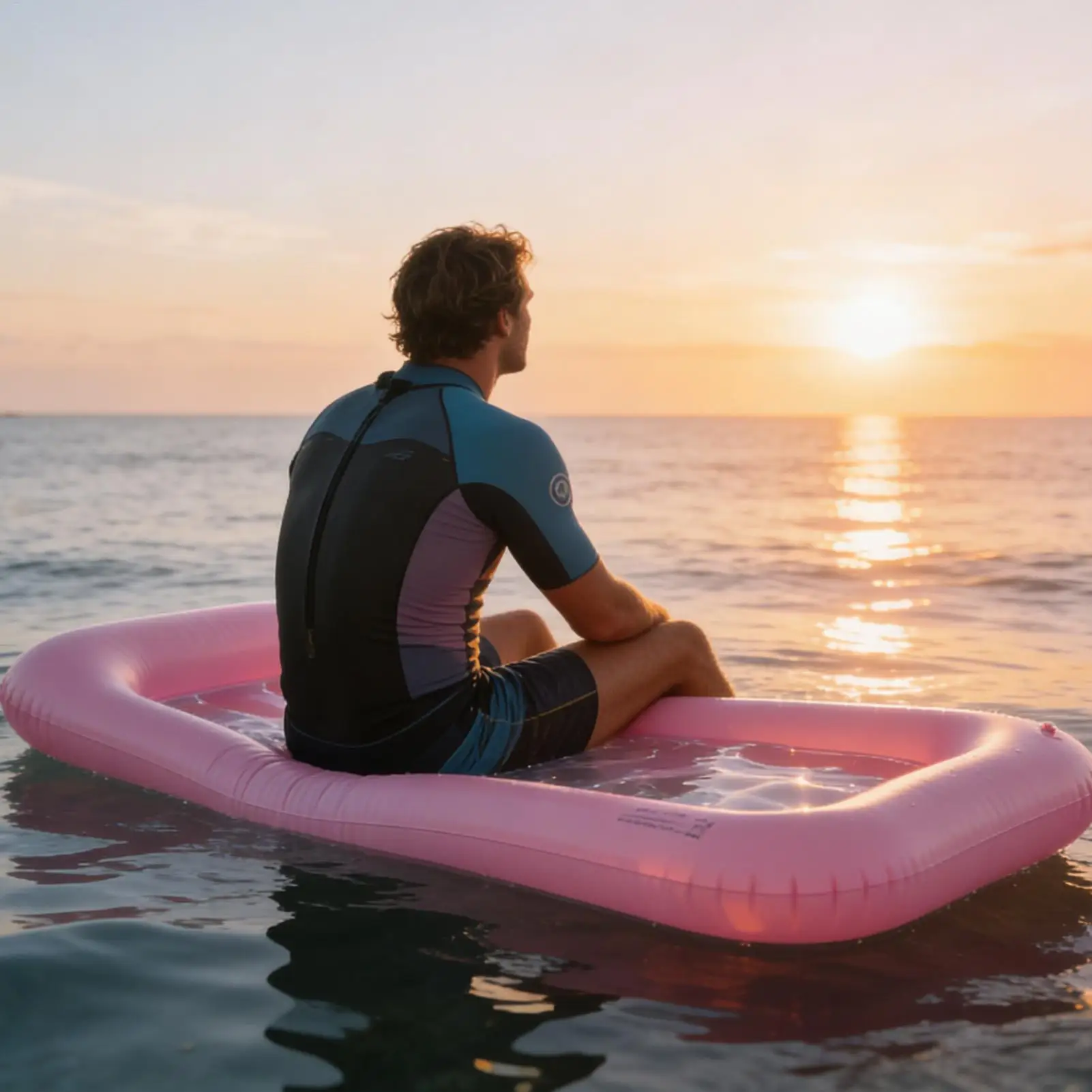 

Надувная плавучая кровать из ПВХ, надувной водный матрас для сна, складной плавучий шезлонг, надувной матрас для вечеринок у бассейна