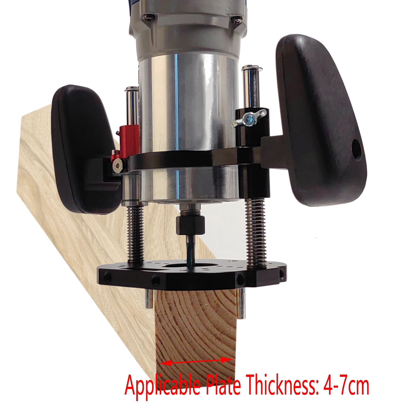 Imagem -02 - Trimming Machine Plunge Router Base Suporte Desktop Lift Carpintaria Work Bench Milling Groove para 65 mm de Diâmetro ou 0700c