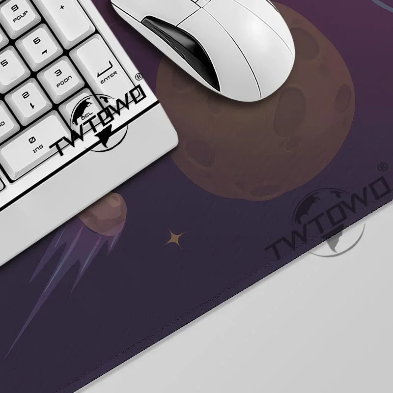 Mauspad Candy Planet Space Gaming XL Home HD Computer Großes Mauspad XXL Mauspad Teppich Büro Weiches Gaming Laptop Mäusepad