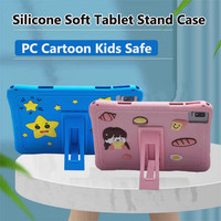 Kids for BlackView Tab 13 10.1inch 12 10 9 8E 10.1 7 8 Wifi Pro 4G 10.1 Inch Tablet Case, Soft Silicon Tablet Stand Case Coque