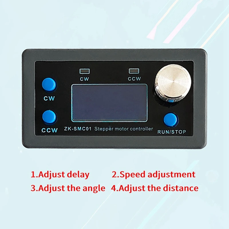 4X 42 57 Stepper Motor Controller Positive And Reverse Angle Pulse Speed Control Board PLC Serial Communication