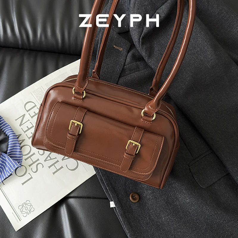 

Zeyph Small PU Leather Flap Square Shoulder Bag for Women 20250Winter Trend Y2K Handbags and Purses Females Crossbody Bags