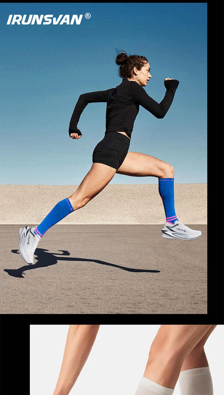 IRUNSVAN 2025 Shadow Wing 3.0 Full Palm T800 Carbon Board Running Shoes Breathable and Durable Sports Shoes for Men and Women