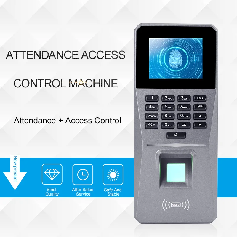 Eseye Hot Selling 2021 Fingerprint Attendance System With TCPIP/USB Door Access Control System