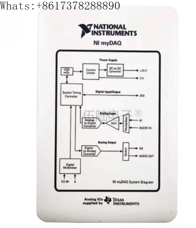 

New NI myDAQ University Kit myDAQ - Student Data Collection Device 781325-01 in stock