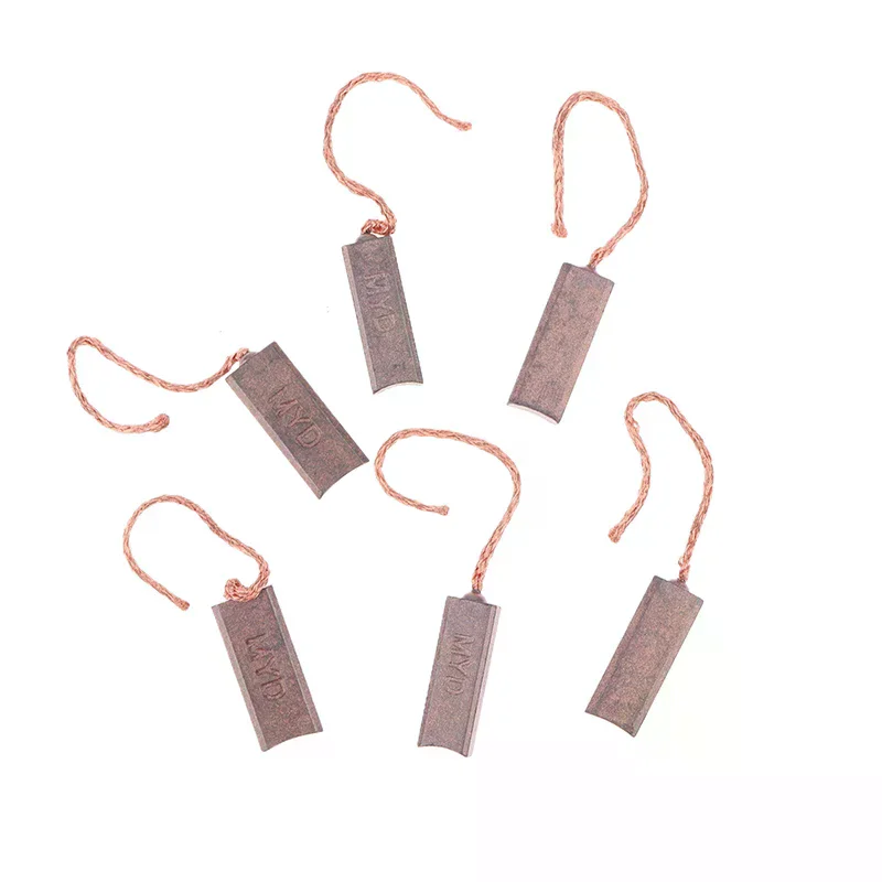 5pcs High Quality Car Generator Brush Brush Regulator Rear Outlet Line 5X7X20mm 5X8X20mm 4.5X6.5X20mm