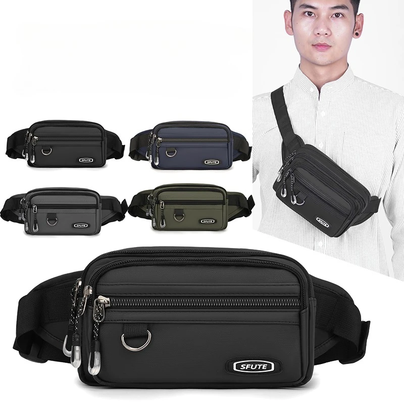 

Tactical Waist Pack for Men - Wear-Resistant Sports Bag W/ Dedicated Phone Sleeve (Multipurpose Outdoor & Running Fanny Pack)