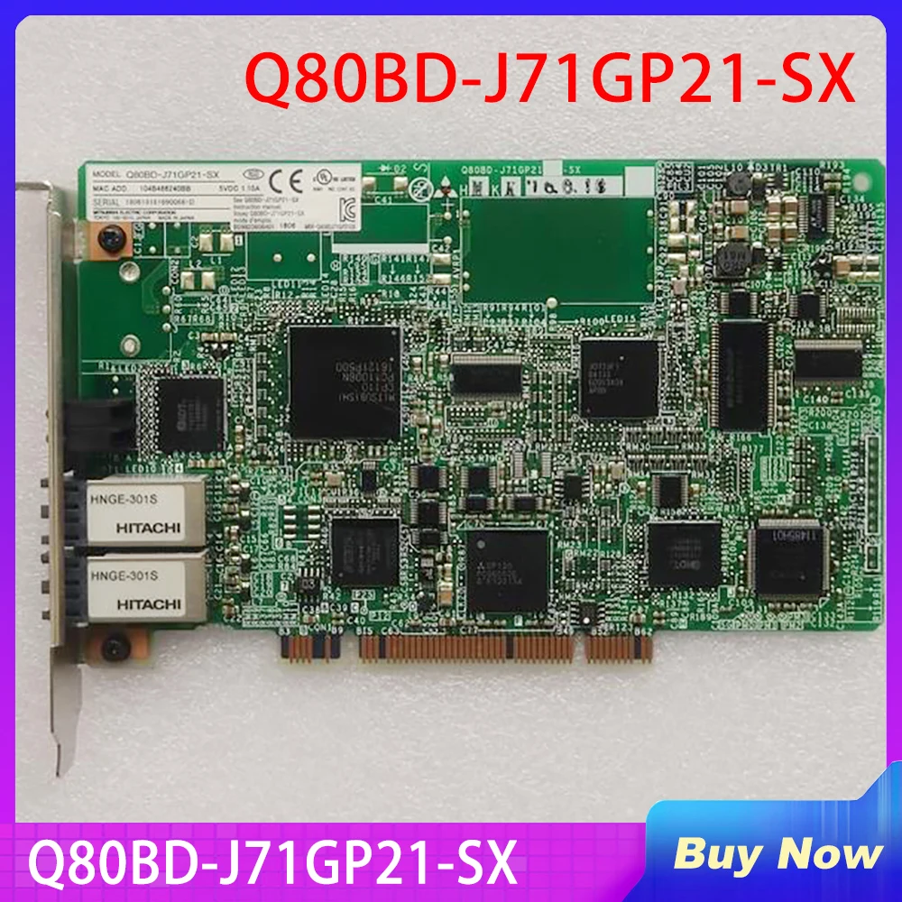 Stable Performance Optical Fiber Communication Board Q80BD-J71GP21-SX