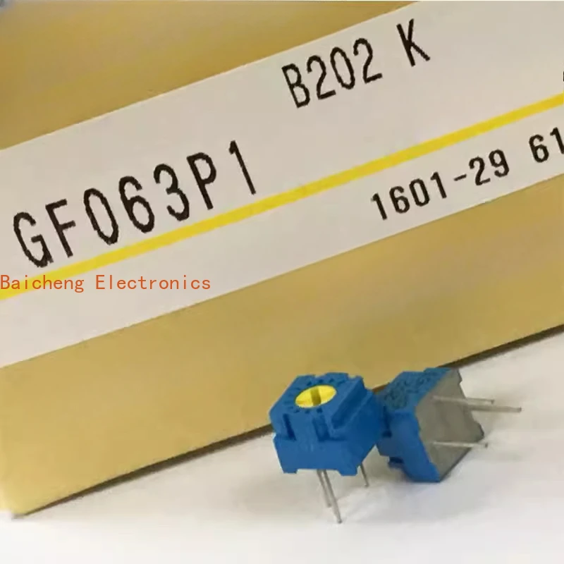 10PCS Adjustable precision potentiometer GF063P-202K single coil resistor 1K-10K-100K-500K