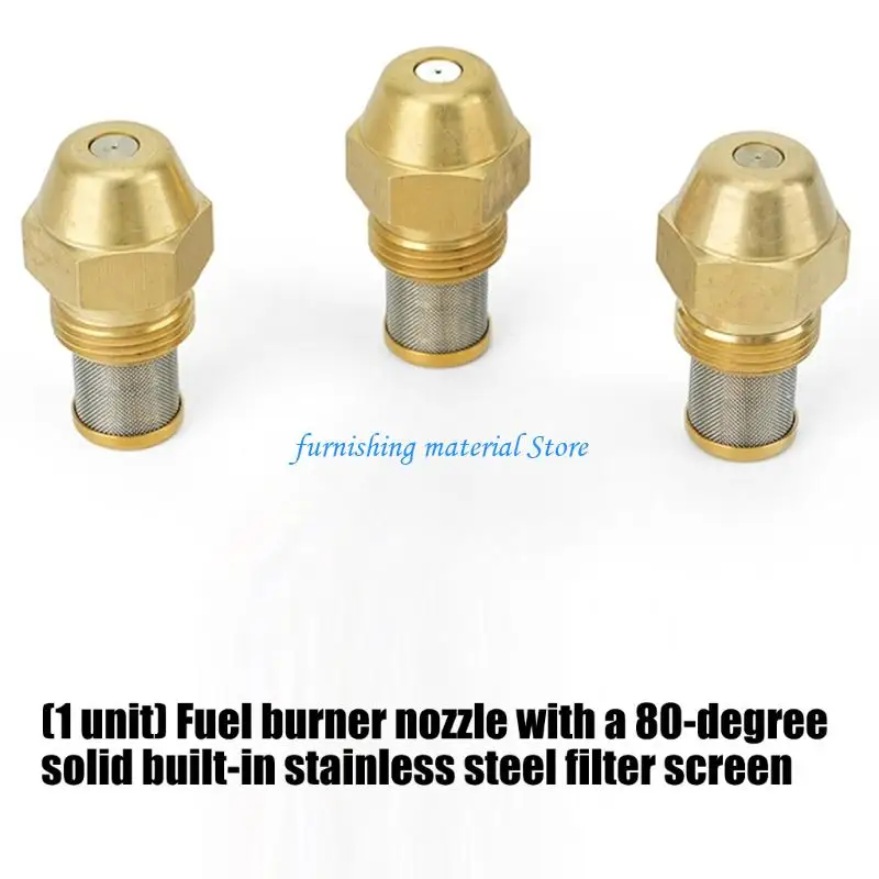 Y5GD Industrial Fuels Burners Nozzle With 80 Degree Sprayed And Stainless Filter