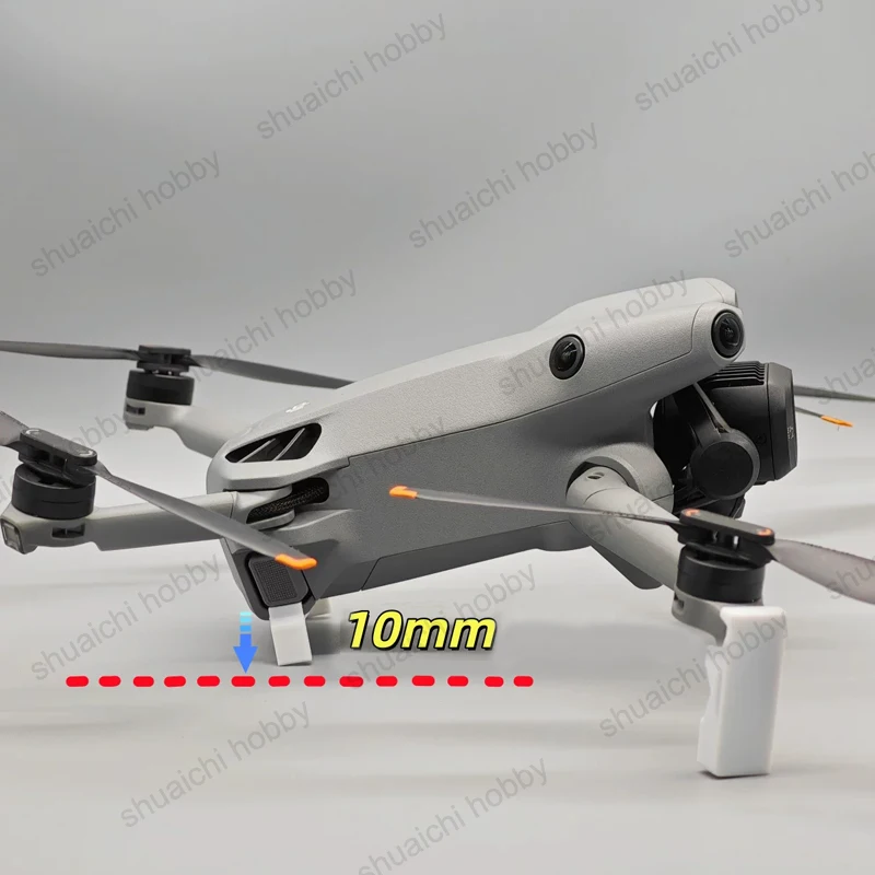 For DJI Mini 5 Pro Drone Support Legs Landing Gear Height Extender 10mm Raised Foot Pad Battery Protective Rack DIY Accessory
