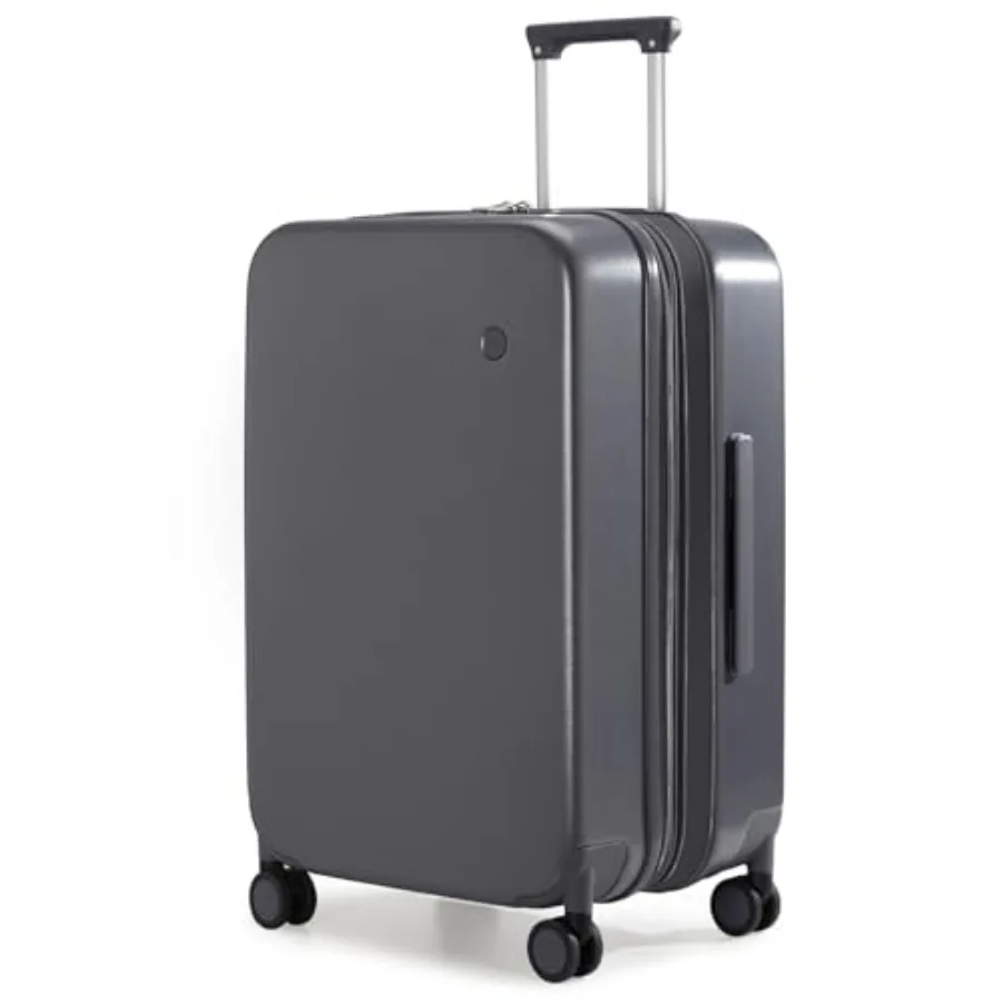 

24 Inch Large Expandable Checked Luggage Suitcases with Spinner Wheels, Hardside Rolling Travel Suitcase PC with TSA Lock
